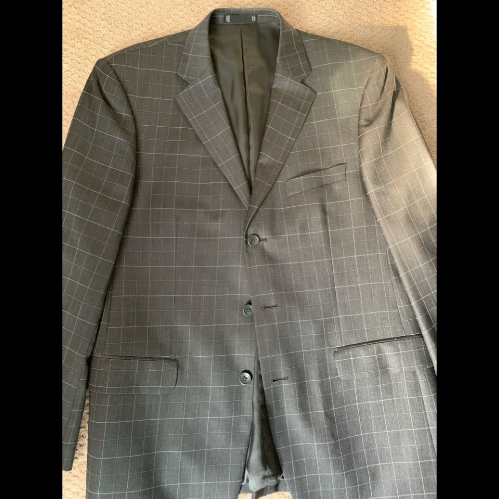 Mens checked blazer 42R